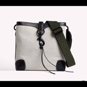 Rebecca Minkoff Megan SM feedbag w/ webbing strap